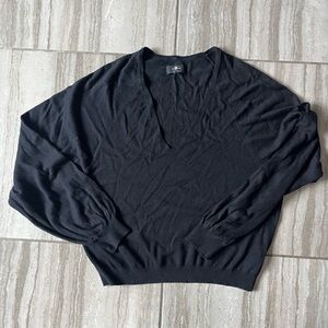 7 For All Mankind cashmere blend v-neck sweater